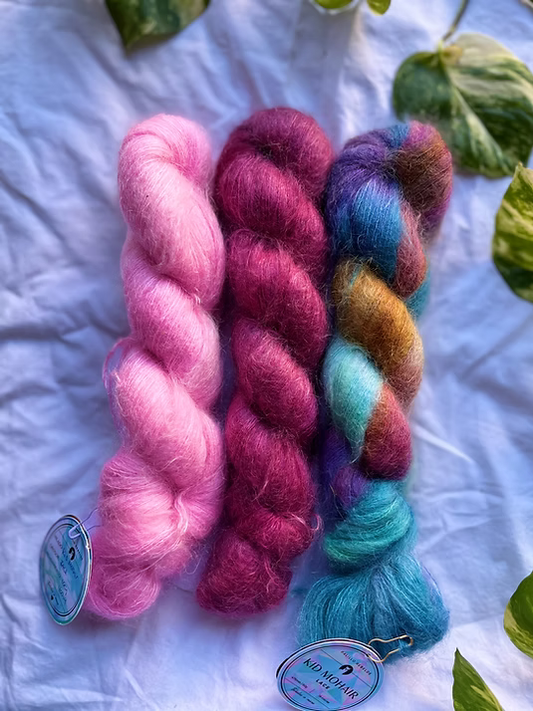 Kit 3 suspiros / Kid Mohair