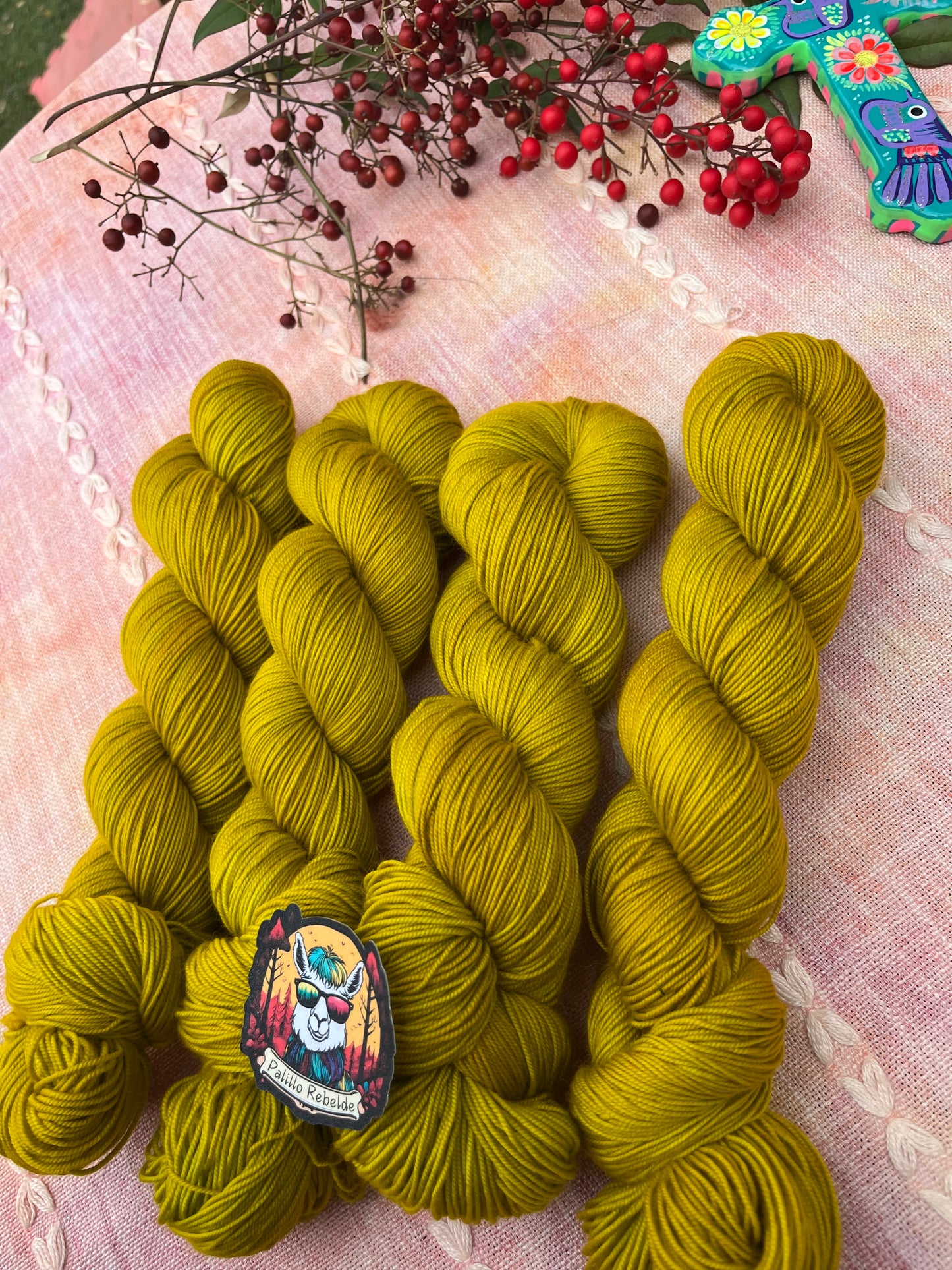 Verde/amarillo Pistacho